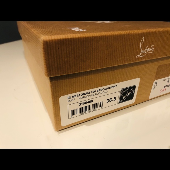 ❌SOLD❌ Christian Louboutin Elastagram 100mm - Picture 5 of 6